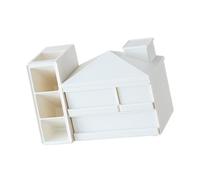 HIOPOIUYT Organizer multifunzione per penne e penne, con cassetto scorrevole, da tavolo, per trucchi, scrivania