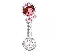 HIOPOIUYT Orologio Tascabile Per Infermiere In Lega Leggera Con Facile Funzione Attaccamento A Clip Per E Infermieri In Ambiente Clinico Lievizione Infermieristica Leggera
