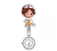 HIOPOIUYT Orologio Tascabile Per Infermiere In Lega Leggera Con Facile Funzione Attaccamento A Clip Per E Infermieri In Ambiente Clinico Lievizione Infermieristica Leggera