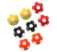 HIOPOIUYT Palline da gioco ufficiali da tavolo da 36 mm, 8 pezzi, palline da calcio balilla di ricambio per palloni da biliardino, accessorio piccolo da calcio