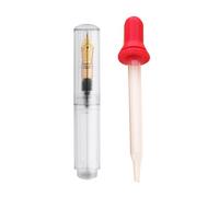 HIOPOIUYT Piccola penna stilografica scrittura liscia firme chiare pratiche calligrafia tasche da viaggio forniture scolastiche scrittura liscia piccola fontana tasche da viaggio forniture per ufficio