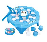 HIOPOIUYT Piccoli Pinguini per Rompere I Pinguini Giocattolo per Puzzle Game Puzzle Salva I Pinguini Che Bussano Gioco Ghiaccio Gioco Divertenti Che Durano Bambini per Bambini Giocattolo da Tavolo da
