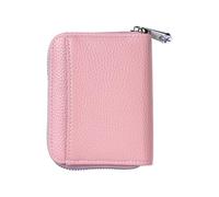 HIOPOIUYT Portafoglio da donna elegante borsa cambiamento tinta unita portafoglio moda portamonete in pelle PU con porta carte di credito donna tinta unita corta in pelle PU moneta con porta carte, A