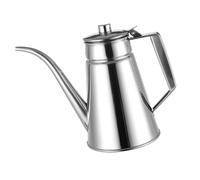 HIOPOIUYT Robusto 304 Bottiglia Salsa in Acciaio Non Fusta Featura Coperchio Touch E Design Moderno per Un'Esperienza Cottura Efficiente Perdite da Cucina A Prova Perdite Contenitore