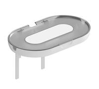 HIOPOIUYT Scaffale senza perforazione del supporto della parete del supporto della parete senza perforazione dello scaffale di stoccaggio per una facile installazione in varie stanze