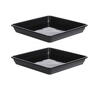 HIOPOIUYT Set di 2 vaschette per fiori per progetti di giardinaggio, accessori per drenaggio in fattoria