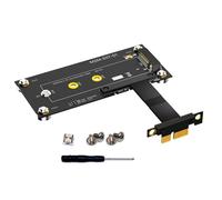 HIOPOIUYT Speed Speed NGFFS NVME MKey HDDS A PCIe 1x Extender Cavo per 2230 2242 2260 2280 NVME HDDS Non Perdita Dati PCIE Estensione