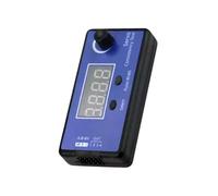 HIOPOIUYT Strumento Test del Modello Remoto Servo Tester Digital ESC Controllo Coerenza per Aeroplani per Auto Elicotteri 4 8 V-6 V Tensioni Tester Coerenza