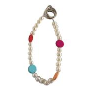 HIOPOIUYT Supporto per cassa del telefono con perline unisex Elegante tracolla tracolla cinturino per telefono generale cinturino per telefono in rilievo cinturino per cassa del telefono per catena