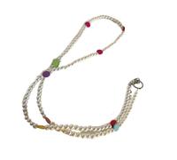 HIOPOIUYT Supporto per cassa del telefono con perline unisex Elegante tracolla tracolla cinturino per telefono generale cinturino per telefono in rilievo cinturino per cassa del telefono per catena