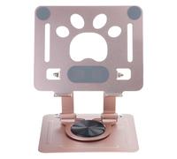 HIOPOIUYT Supporto per laptop portatile Base pieghevole Supporto per notebook Staffa di raffreddamento per computer portatile girevole a 360 gradi Supporto per tablet regolabile