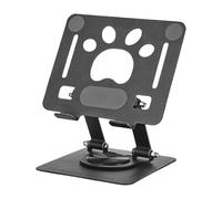 HIOPOIUYT Supporto per laptop portatile Base pieghevole Supporto per notebook Staffa di raffreddamento per computer portatile girevole a 360 gradi Supporto per tablet regolabile