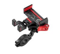 HIOPOIUYT Supporto per telefono per bici regolabile Monte Monte Scooter Clip Moto Manubrio Morsetti Supporto per telefono
