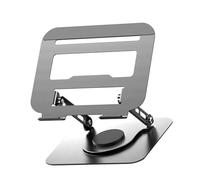 HIOPOIUYT Supporto pieghevole per tablet Staffa portatile per laptop Dissipazione del calore Supporto regolabile girevole a 360 gradi per laptop Supporto per tablet salvaspazio