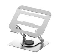 HIOPOIUYT Supporto pieghevole per tablet Staffa portatile per laptop Dissipazione del calore Supporto regolabile girevole a 360 gradi per laptop Supporto per tablet salvaspazio