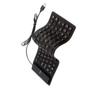 HIOPOIUYT Tastiere portatili del silicone di USB 85Keys digitando silenzioso pieghevole antipolvere per i computer portatili ed il PC