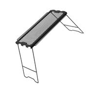 HIOPOIUYT Tavolo da campeggio pieghevole Griglia Overfire Scrivania Portatile Picnics Tavoli Barbecue Tavolo Per Outdoor Backpacking Spiaggia