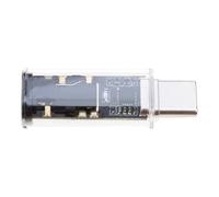 HIOPOIUYT Tipo C A 3.5mm Ausiliario Femmina Auricolare Adattatore Porta Auricolare Cavo Convertitore Con Chip di Decodifica Per Telefono 15 Plug And Play
