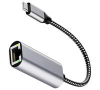 HIOPOIUYT Tipo C A RJ45 Ethernet Adattatore Networking Dongle USB Tipo Fast per PC Desktop USB C Adattatore per I Giochi