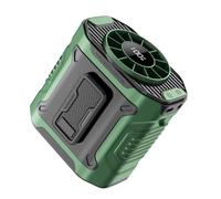 HIOPOIUYT Ventilatore da tavolo multiuso 100 livelli di controllo del vento e cinghie in vita per campeggio all'aperto scrivania regolabile LED