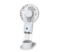 HIOPOIUYT Ventilatore da tavolo Piccolo Viaggio Esterno 1200mAh Desktop Camera Da Letto Ufficio Raffreddamento Ad Aria Palmare Per Camera