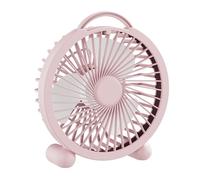 HIOPOIUYT Ventilatore da tavolo tascabile con funzionamento USB, piccolo ventilatore da scrivania per viaggiatori, portatile, portatile, tascabile, ventilatore da scrivania USB