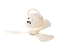HIOPOIUYT Ventile da Campeggio A LED Portatile con Telecomando A velocità Ricaricabile velocità Regolabile Silent Ventilatore Appeso per La Tenda Casa Ricaricabile Portatile