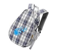HIOPOIUYT Zaino da tennis traspirante leggero in tessuto Oxfords resistente all'usura zaini per bambini adulti racchette da tennis zaino con cinghie regolabili