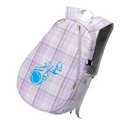 HIOPOIUYT Zaino da tennis traspirante leggero in tessuto Oxfords resistente all'usura zaini per bambini adulti racchette da tennis zaino con cinghie regolabili