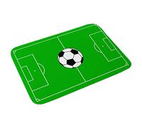 HIOPOIUYT Zerbino antiscivolo con campo da calcio sul comodino tappetino decorativo per bambini tappeto da calcio 6 stili per camera da letto decorazione camera da letto tappeto da campo per uomo