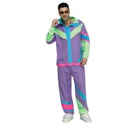 Hip 80s Tuta Costume Adulti Taglia Unica