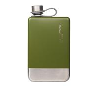 Hip Flask, Leak-Proof Thin Flasks, 5.71x3.15x0.98 inches, Reusable Portable Stainless Steel Water Bottle, Beverage Spirits Container, for Hiking Camping Outing Tool, Coffee Beer Holder