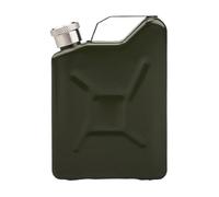 Hip Flask, Stainless Steel Whiskey Barrel 150ml, Leak-Proof Metal Liquor Container for Camping Travel Hiking Trekking Runner Outdoor Picnic Gym Festival Adventure Use 10x7x3cm