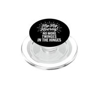 Hip Hip Hooray Hip Sostituzione Recupero Niente Più Twinges PopSockets PopGrip per MagSafe