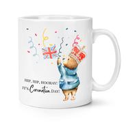 Hip Hooray Coronation Orso 284ml Tazza King Charles III 6th May 2023 Emblema