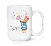 Hip Hooray Coronation Orso 426ml Grande Tazza King Charles III Emblema