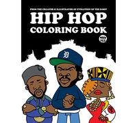 Hip Hop Adult Coloring Book