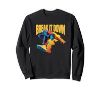 Hip Hop Break It Down Rap Streetwear per Uomo e Donna Felpa
