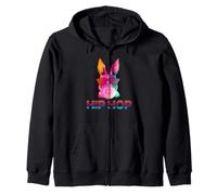 Hip Hop Bunny with Sunglasses Cute Easter Funny Rabbit Lover Felpa con Cappuccio
