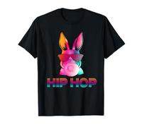 Hip Hop Bunny with Sunglasses Cute Easter Funny Rabbit Lover Maglietta