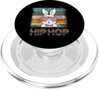 Hip Hop Bunny With Sunglasses Cute Easter Funny Rabbit Lover PopSockets PopGrip per MagSafe