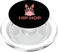Hip Hop Bunny With Sunglasses Cute Easter Funny Rabbit Lover PopSockets PopGrip per MagSafe