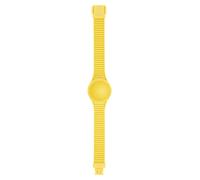 HIP HOP CINTURINO DONNA SOLARE 34 MM REGOLABILE IN SILICONE GIALLO HBU0534