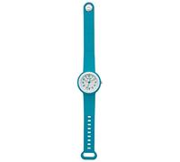 HIP HOP, Collezione Hero.Dot, Orologio Donna, Cinturino in Silicone Soft Touch Intercambiabile, Pratica Chiusura, Lunetta Bianca, Numeri Verdi, Cassa 34 mm, Movimento al Quarzo