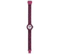 HIP HOP, Collezione Kids Fun, Orologio Bambina Fluo Fucsia, con Cinturino in Silicone Intercambiabile, Pratica Chiusura, Cassa 28 mm, Movimento al Quarzo, Resistente all'Acqua, Lunghezza Regolabile