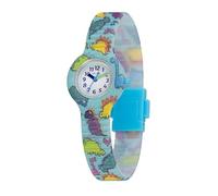 HIP HOP, Collezione Kids Fun, Orologio Bambini con Grafica Happy Dino, Cinturino in Silicone Eco-Friendly, Cassa 28 mm, Facile da Leggere, Colori Vivaci