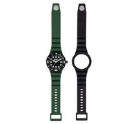 HIP HOP, Collezione Master, Orologio Uomo con Wind Speed, 2 Cinturini Intercambiabili in Silicone Morbido, Chiusura .DOT in Acciaio, Cassa 41 mm, Resistente all'Acqua