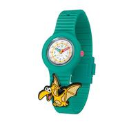 HIP HOP, Collezione PINTASTIC!, Orologio Bambini, Movimento al Quarzo, Cassa 32 mm, Resistente all'Acqua, Cinturino in Silicone Ipoallergenico, con 5 Elementi Decorativi a Tema Inclusi, Idea Regalo