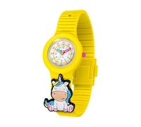 HIP HOP, Collezione PINTASTIC!, Orologio Bambini, Movimento al Quarzo, Cassa 32 mm, Resistente all'Acqua, Cinturino in Silicone Ipoallergenico, con 5 Elementi Decorativi a Tema Inclusi, Idea Regalo