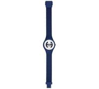 HIP HOP, Collezione Solare, Orologio Donna Deep Ocean, Cinturino in Silicone Regolabile, Quadrante Bianco, Pratica Chiusura, Cassa 32mm, Movimento Solo Tempo Miyota 2036, Resistente all'Acqua, Blu